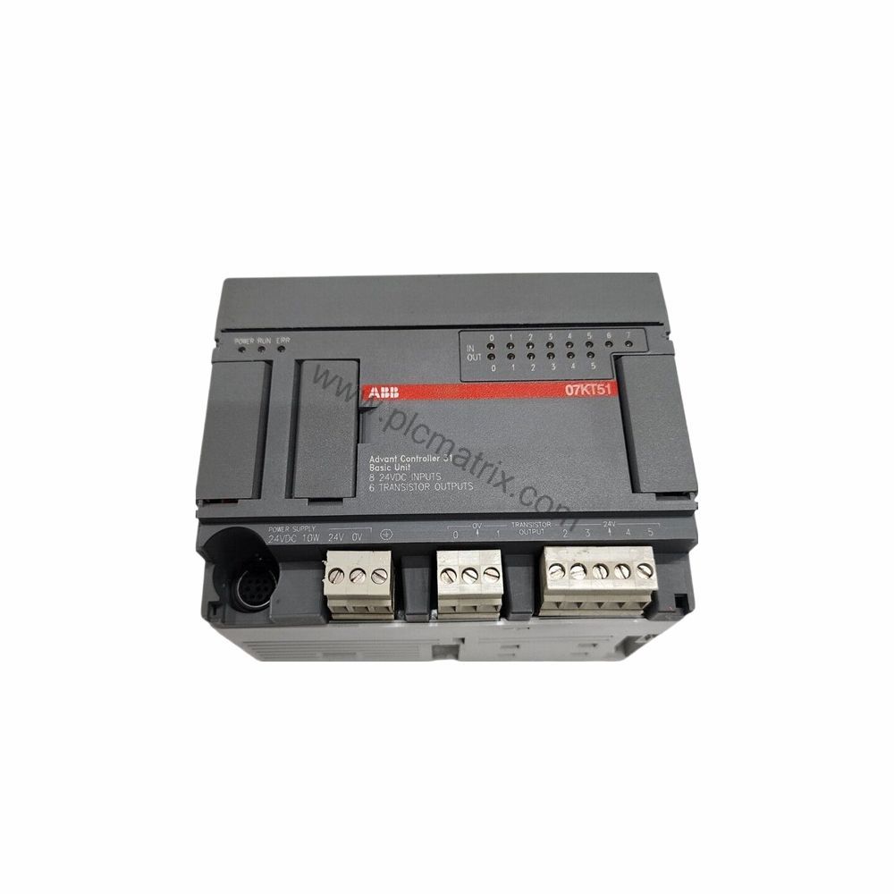 ABB 07 KT 97 Central Unit Basic Unit for Industrial Automation - PLC Matrix