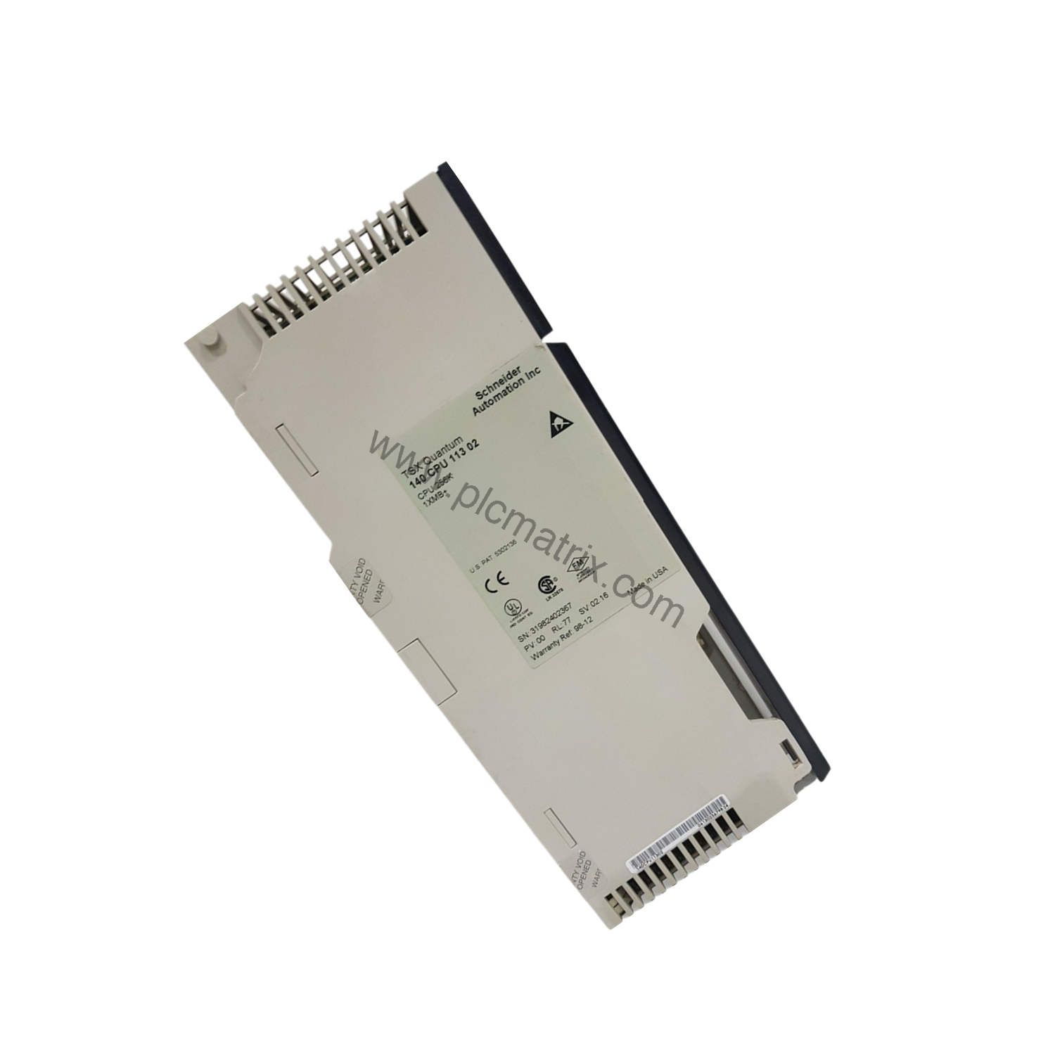 Schneider Modicon Quantum 140CPU11304C CPU Module for High-Performance Control - PLC Matrix