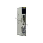 Figure 1: Front view of the Schneider 140NRP95401 industrial automation component showing its physical design and enclosure.