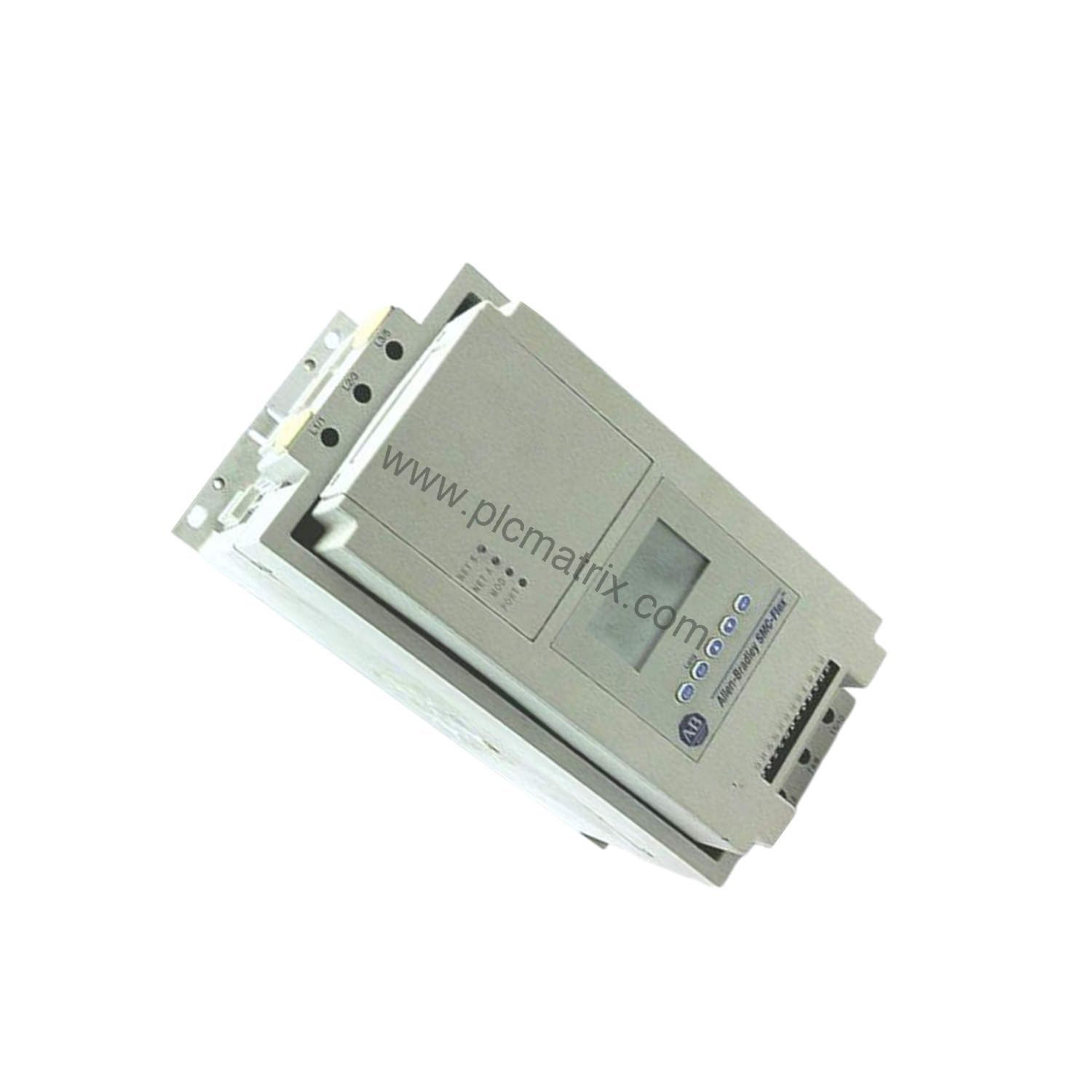 Figure 2: Technical layout and connection details for the Allen-Bradley 150-F85NCD industrial automation component.