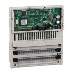 Figure 1: Front view of the Schneider 170AAO12000 industrial automation component showing its physical design and enclosure.