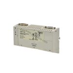 Figure 1: Front view of the Schneider 170INT11000C industrial automation component showing its physical design and enclosure.