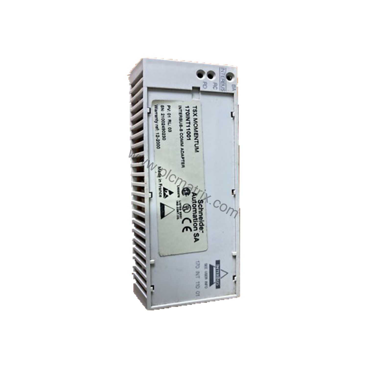 Schneider 170INT11000C Interbus Communication Adaptor for Modicon Momentum - PLC Matrix