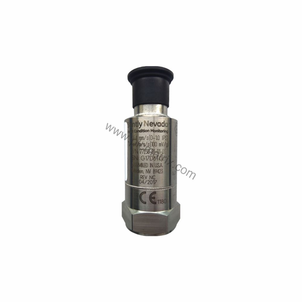 Bently Nevada 177230-01-01-05 Seismic Transmitter for Vibration Monitoring - PLC Matrix