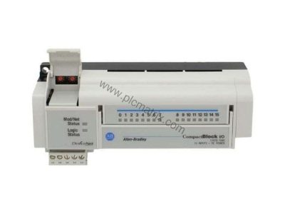 Allen-Bradley 1791D-16V0 CompactBlock I/O Base Input Module with DeviceNet - Industrial Automation Parts from BluePLC