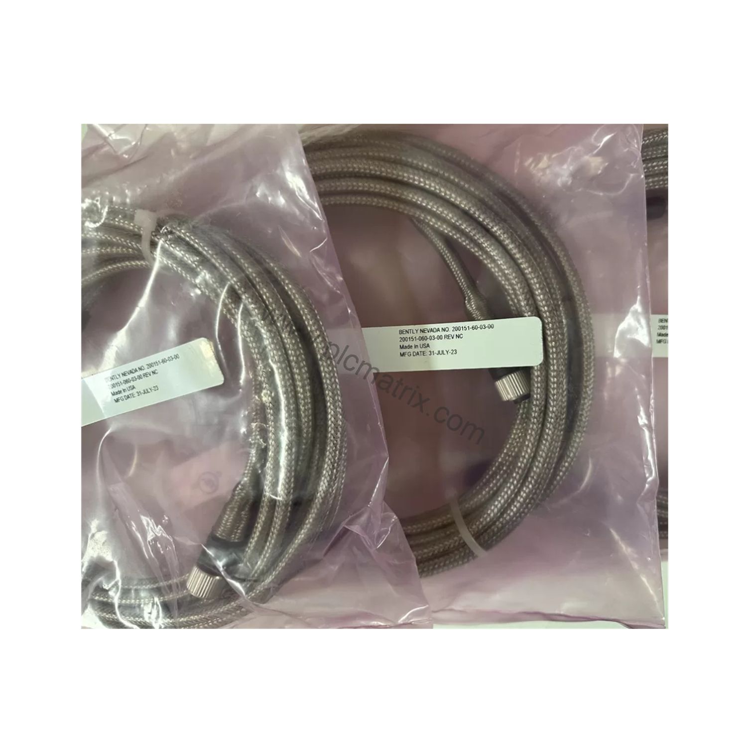 Bently Nevada 200151-20-03-00 Accelerometer Standard Cable, 2.0m Armored - PLC Matrix