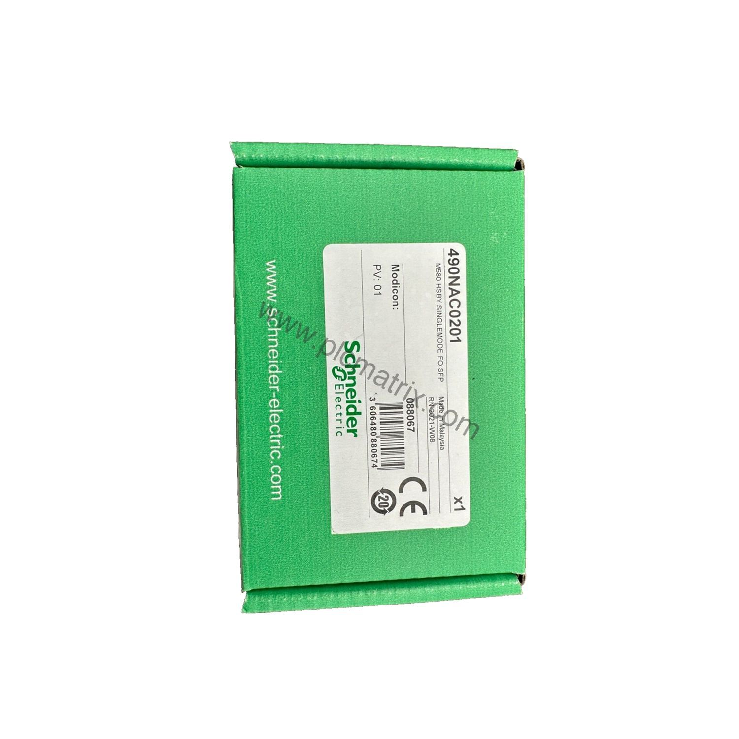 Schneider 490NAC0201 Hot Standby Fiber Optic Adapter for M580 Redundant Processors - PLC Matrix