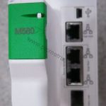 Figure 1: Front view of the Schneider BMEH586040C industrial automation component showing its physical design and enclosure.