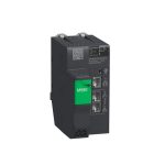 Figure 2: Technical layout and connection details for the Schneider BMEP583020 industrial automation component.