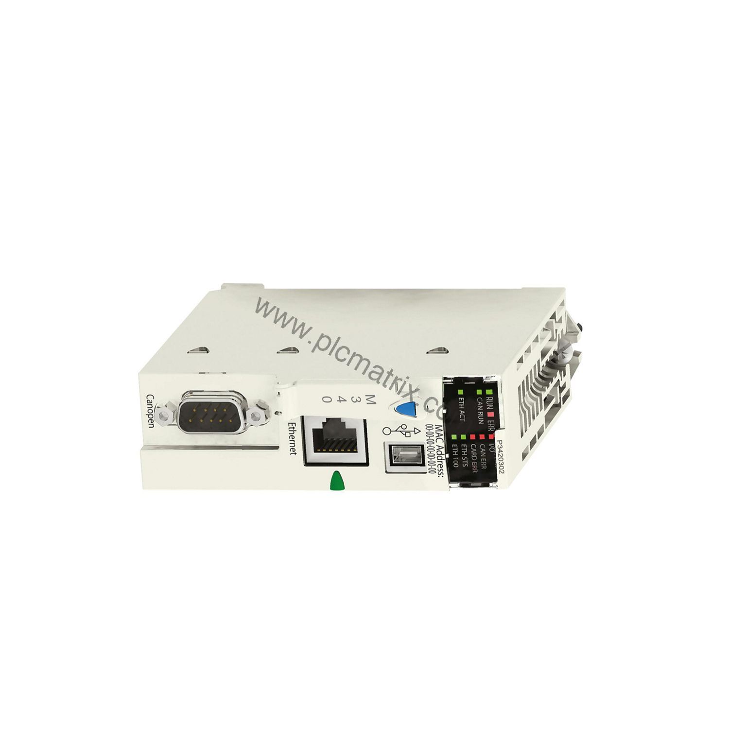 Schneider BMXP3420302 Modicon M340 Processor Module for CANopen and Ethernet - PLC Matrix