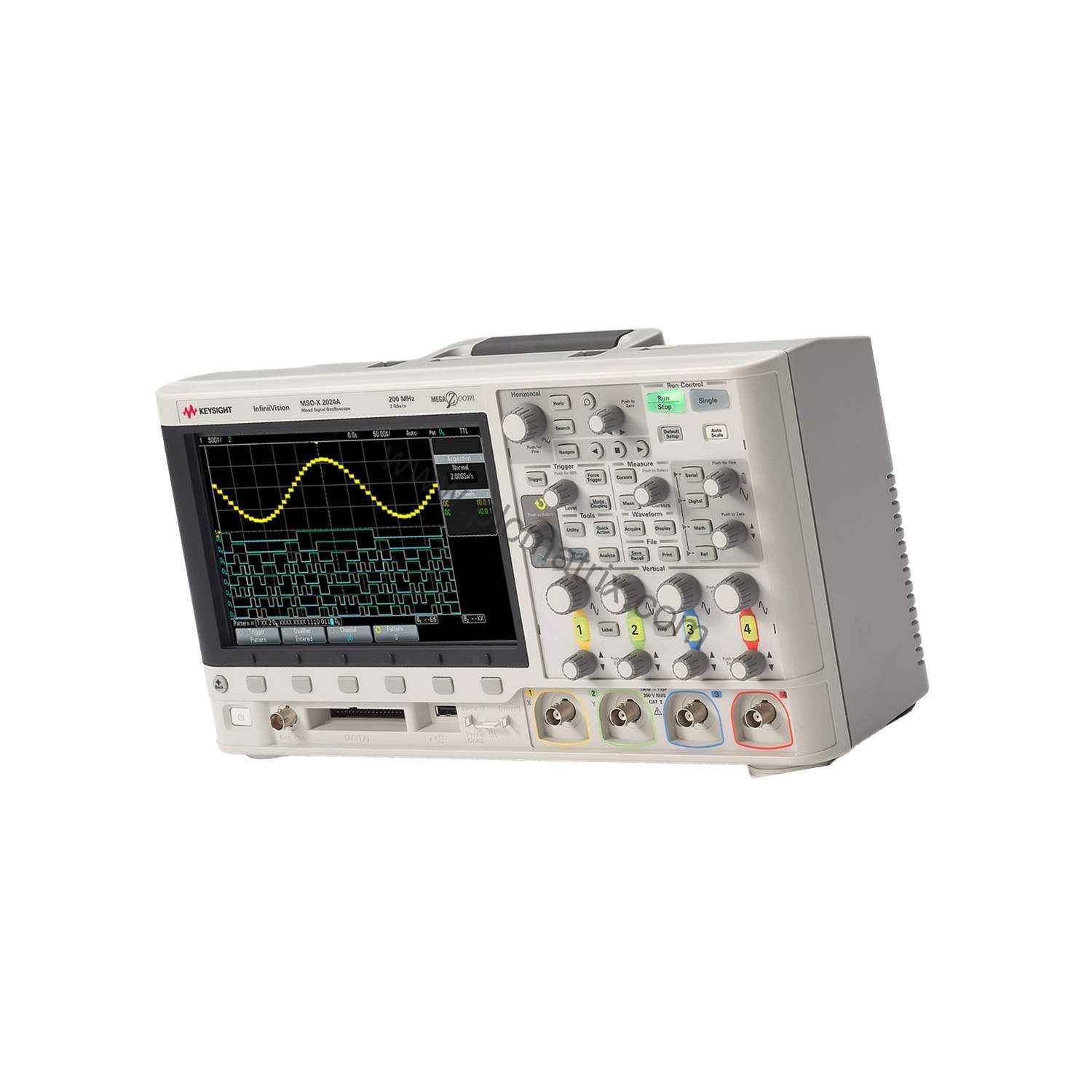 Honeywell DSO-X2004A Oscilloscope: 70 MHz, 4 Analog Channels - PLC Matrix