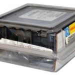 Figure 1: Front view of the GE IC693PCM301 industrial automation component showing its physical design and enclosure.