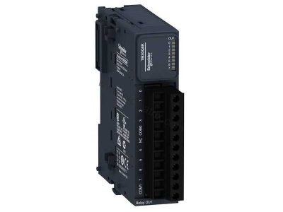 Schneider TM3DQ8R Modicon TM3 Discrete Output Module with 8 Relay Outputs - Industrial Automation Parts from BluePLC