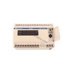 Figure 1: Front view of the Schneider TSX-P57-204M industrial automation component showing its physical design and enclosure.